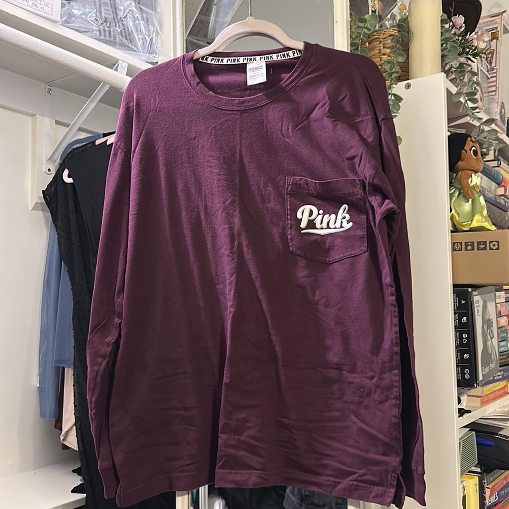 PINK long sleeve shirt